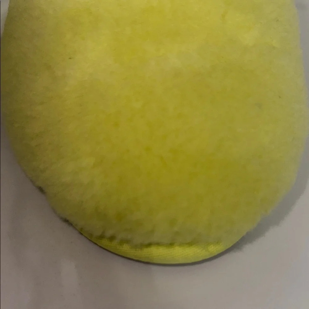UGG Fluffy Yellow Slippers - Picture 12 of 13